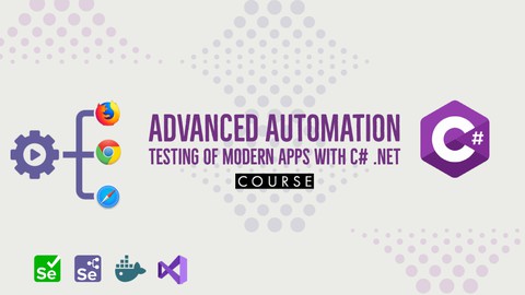 Advanced Automation Testing of Modern Apps with C# .NET Udemy coupons