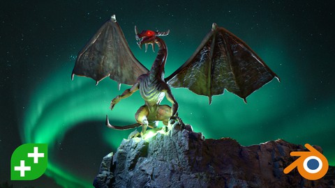 Introduction To 3D Sculpting In Blender - Model A Dragon Udemy coupons
