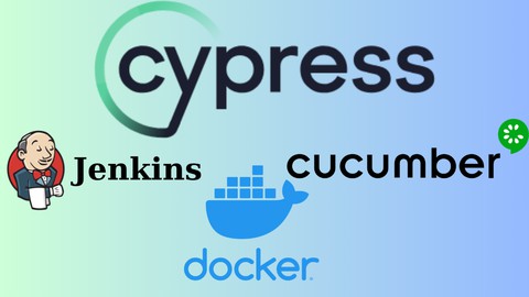Cypress V13.17 -Docker + Cucumber + Jenkins – JAN’25 Course