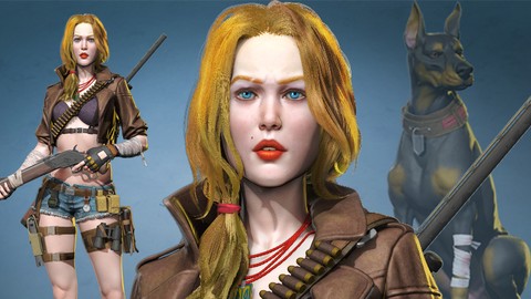 Girl and the Dog Creation in Zbrush for Intermediate Level Udemy coupons