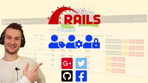 Ruby on Rails Authentication and Authorization Udemy coupons