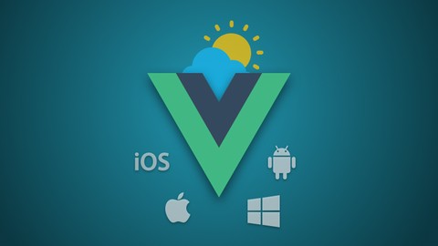 Quasar V1: Weather App for Mobile, Desktop & Web (Vue JS 2) Udemy coupons